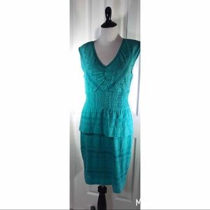Rabbit Rabbit Rabbit  Design Green Lace Dress
